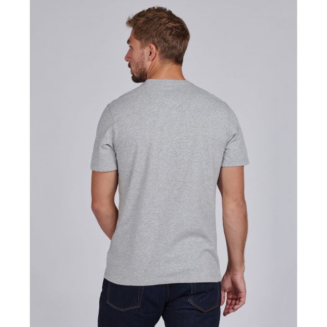 Mens Grey Marl Indiana S/s T Shirt