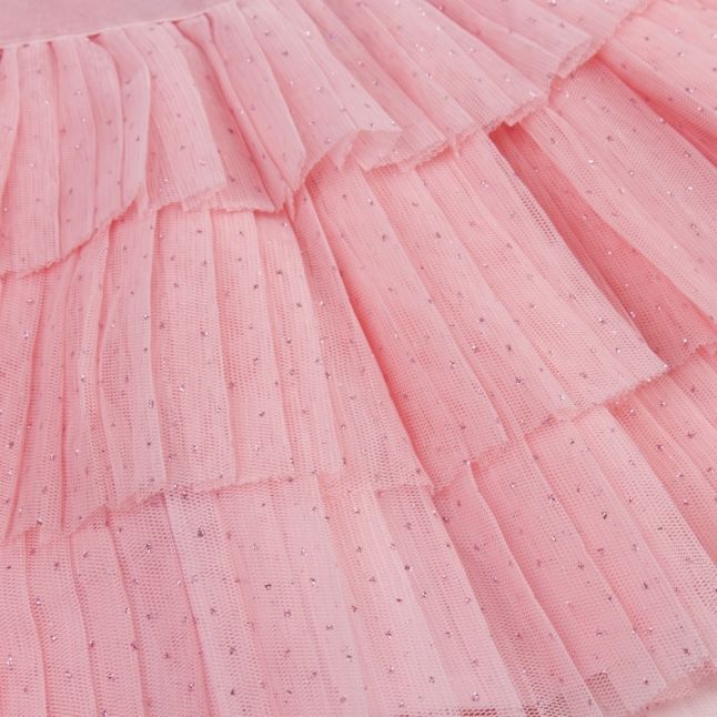 Infant Rose Pleated Tulle Skirt