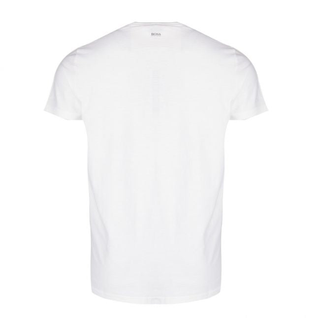 Mens White Casual Tarit 1 S/s T Shirt