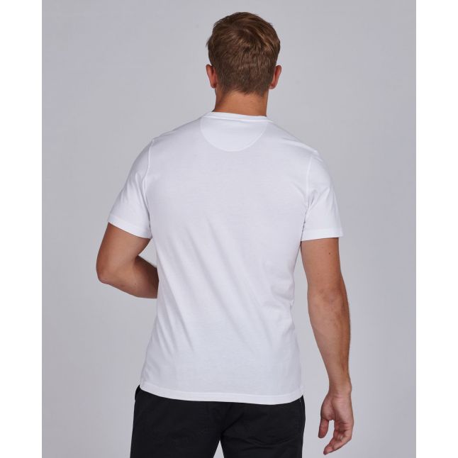 Mens White Arch Downforce S/s T Shirt