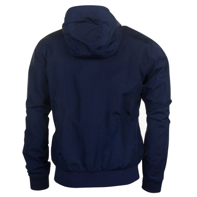 Mens Dark Midnight Tonic Hooded Brentham Jacket