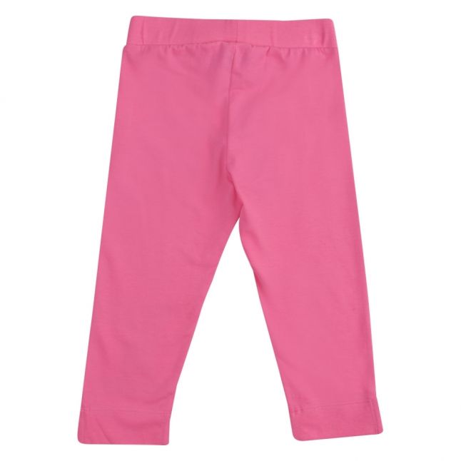 Girls Dark Pink Toy Balloon Leggings