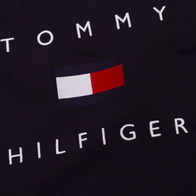 Mens Desert Sky Tommy Flag Hilfiger S/s T Shirt