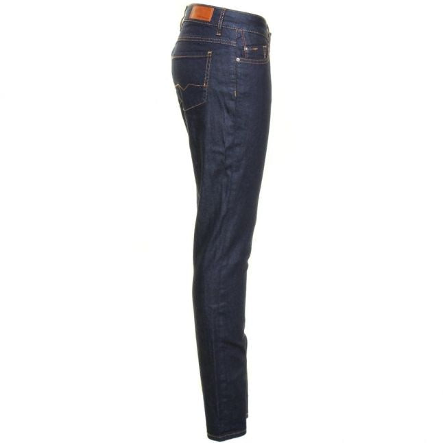 Womens Navy Wash J20 Skinny Fit Jeans