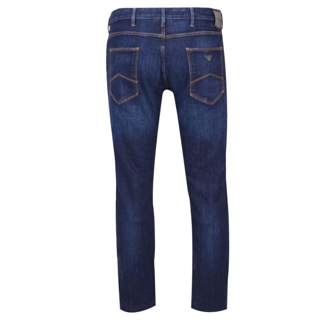 Mens Dark Blue J06 Slim Fit Jeans