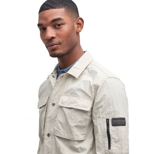 Mens Mist Shutter Nylon Overshirt