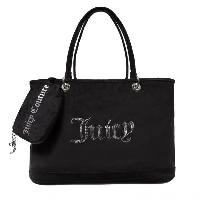 Womens Black Large Shopper Bag