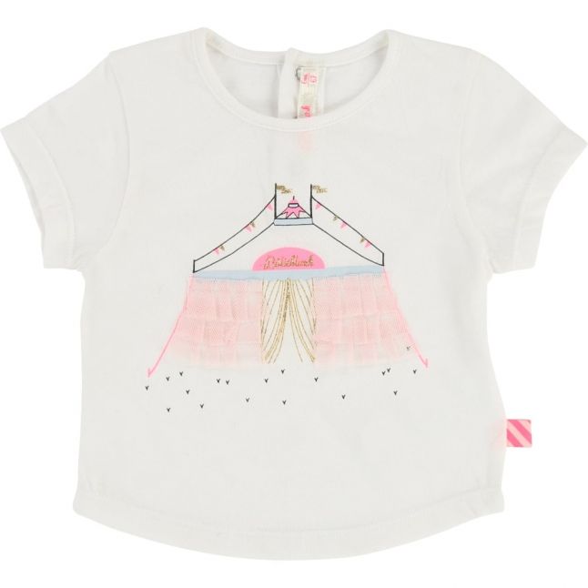 Baby White Circus Tent S/s T Shirt