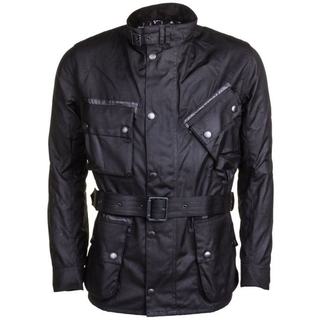 Steve McQueen™ Collection Mens Black A7 V2 Waxed Jacket