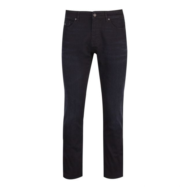 Casual Mens Dark Blue Delaware Slim Fit Jeans