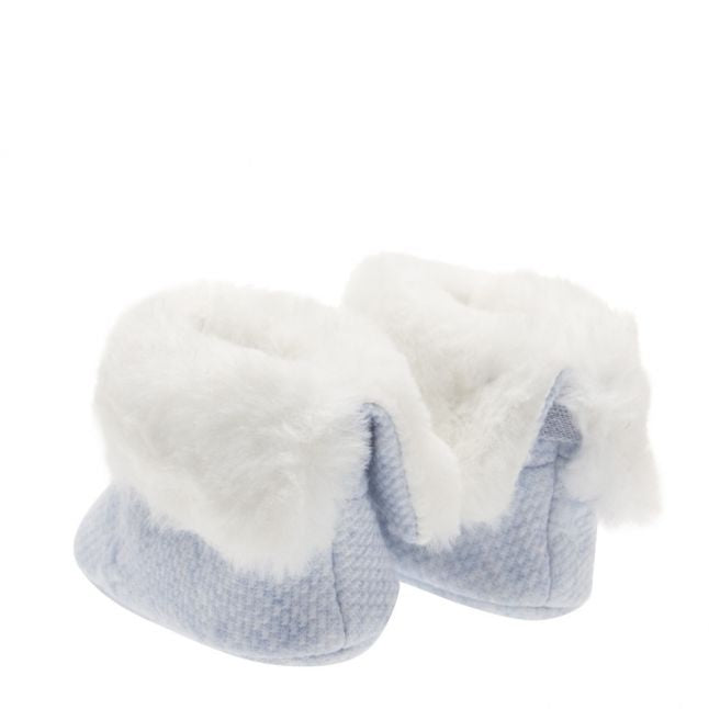 Baby Sky Soft Bear Booties