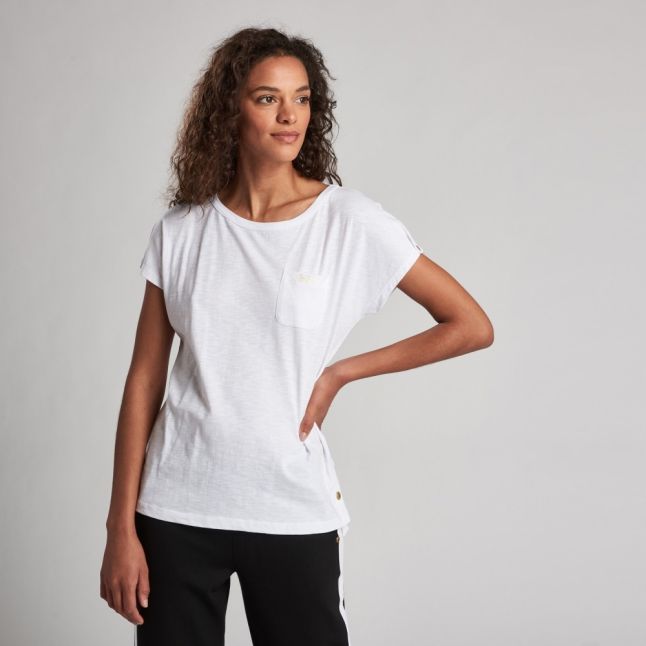 Womens White Apex S/s T Shirt