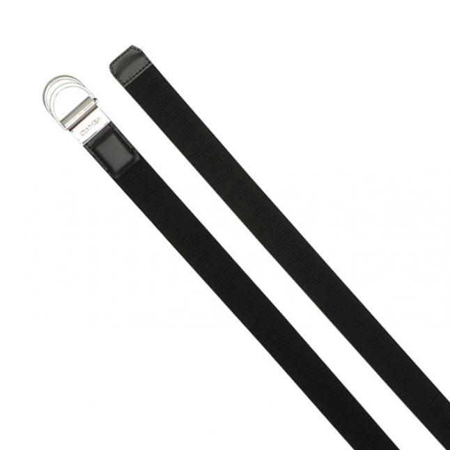 Womens Black Must Nylon Belt