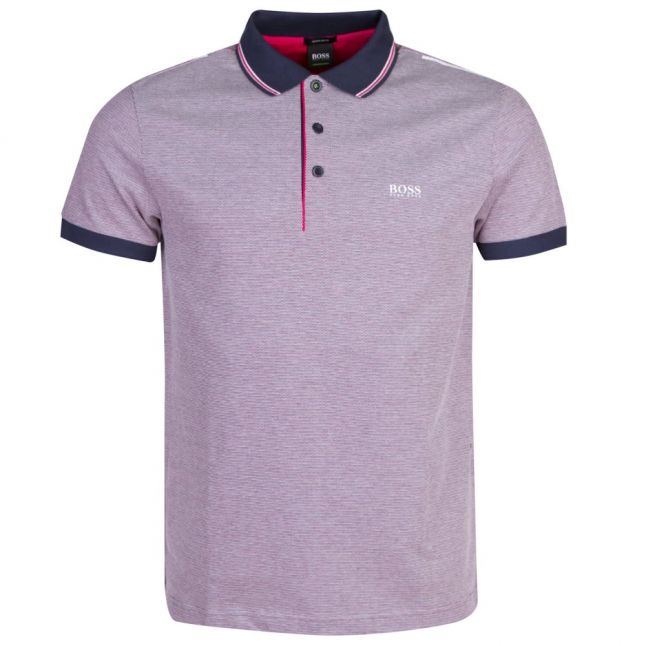 Athleisure Mens Bright Pink Paddy 2 S/s Polo Shirt