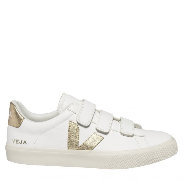 Womens Extra White/Platine Recife Logo Trainers