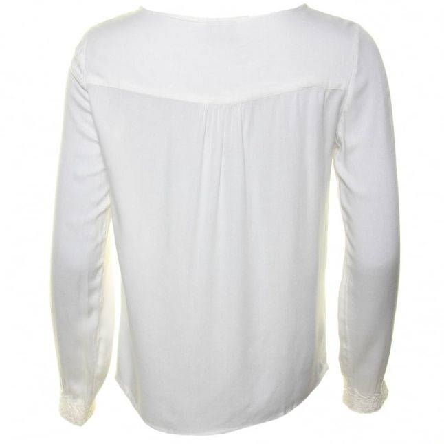 Womens Snow White Visera L/s Top