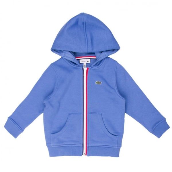 Boys Wave Blue Zip Sweat Jacket