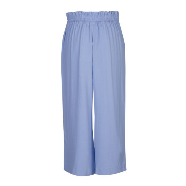 Womens Powder Blue Virasha Cropped Culottes