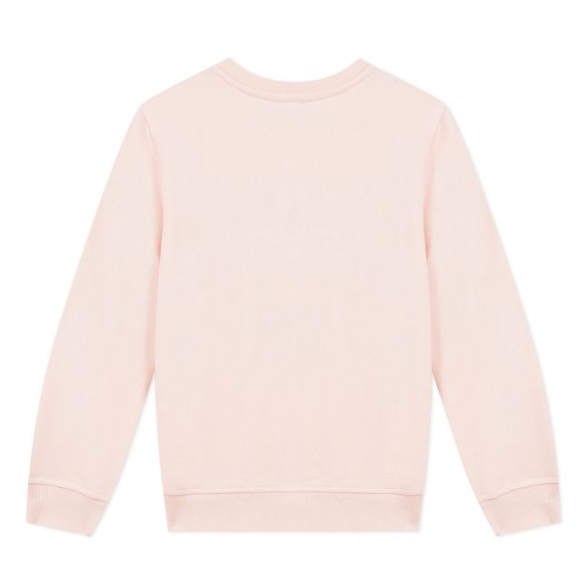 Junior Pale Pink Tiger Sweat Top