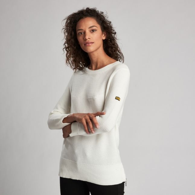 Womens Off White Apex Knitted Jumper