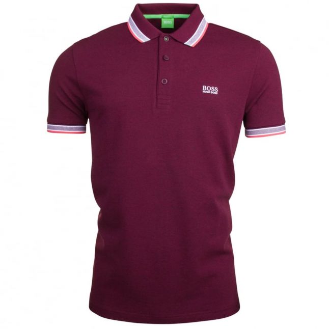 Green Mens Red Paddy Reg S/s Polo Shirt