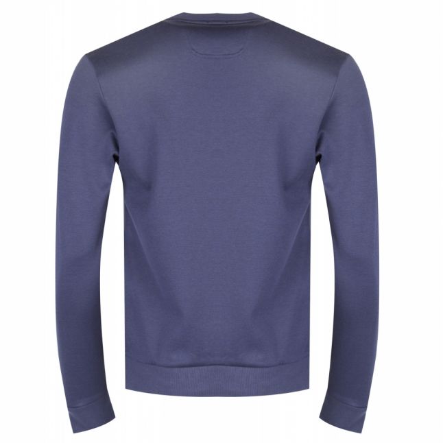 Athleisure Mens Navy Salbo Crew Sweat Top