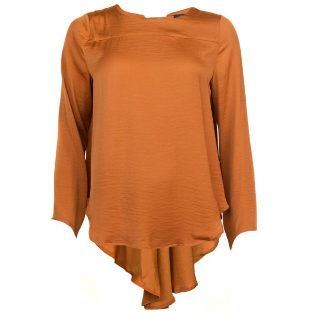 Womens Roasted Pecan Visamina L/s Top