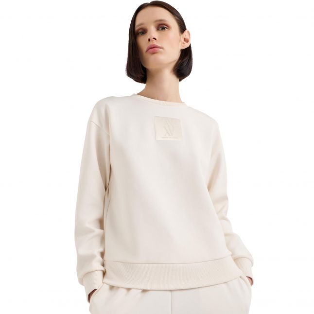 Womens Cream Soft Sweatshirt