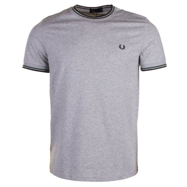 Mens Steel MarlTwin Tipped S/s T Shirt