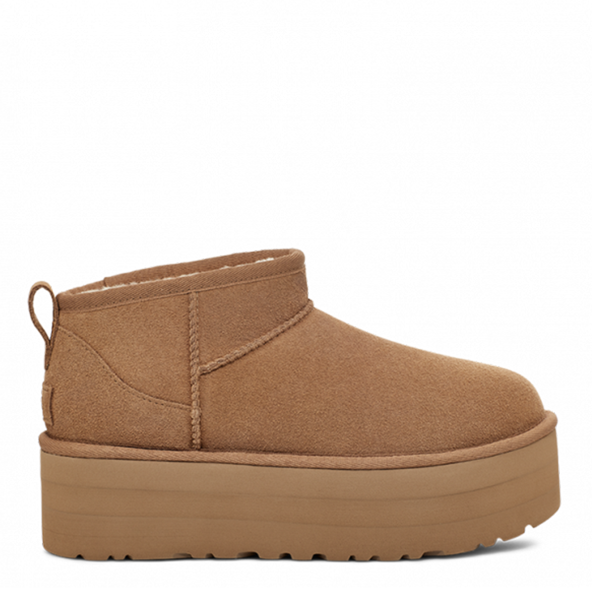 Womens UGG Chestnut Classic Ultra Mini Platform