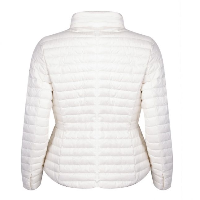 Womens Bone Belted Puffer Jacket