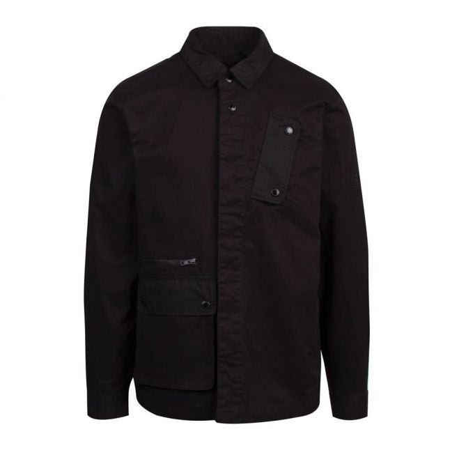 Mens Black Remote Overshirt