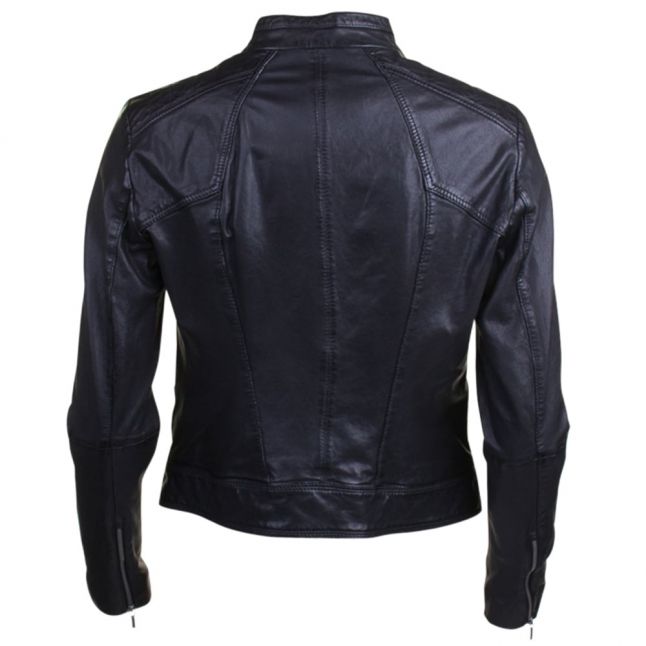 Womens Black Janabelle2 Leather Jacket