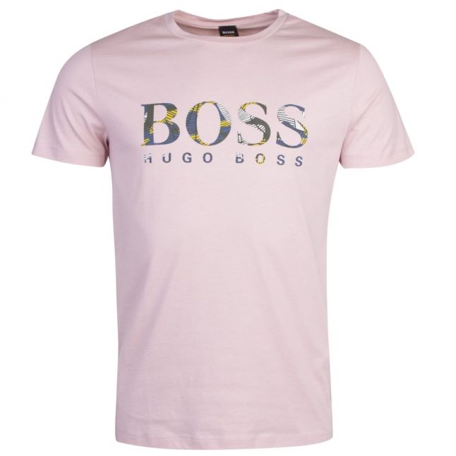 Casual Mens Light Pink Tauno 7 S/s T Shirt