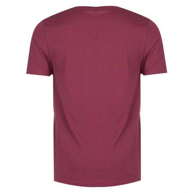 Casual Mens Dark Red Tales S/s T Shirt