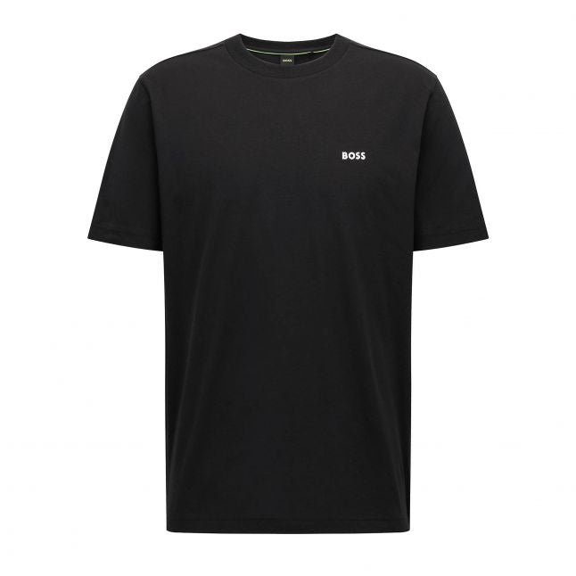 Mens Black Tee S/s T Shirt