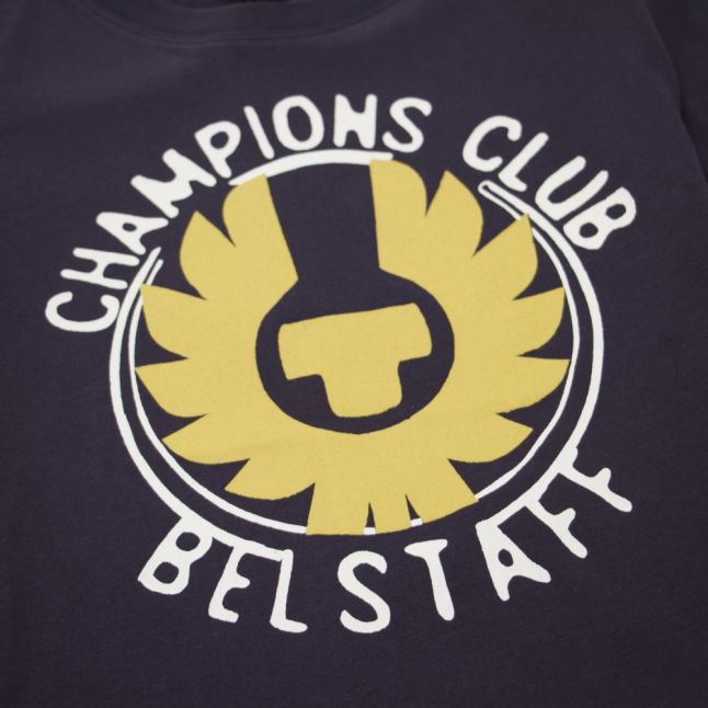 Boys Deep Navy Hanway Champion S/s T Shirt