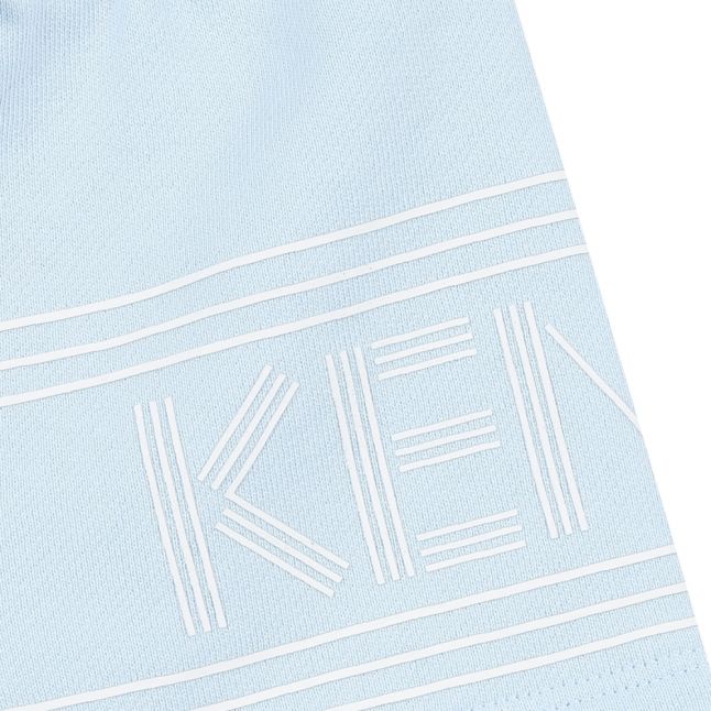 Toddler Light Blue Logo Sweat Shorts