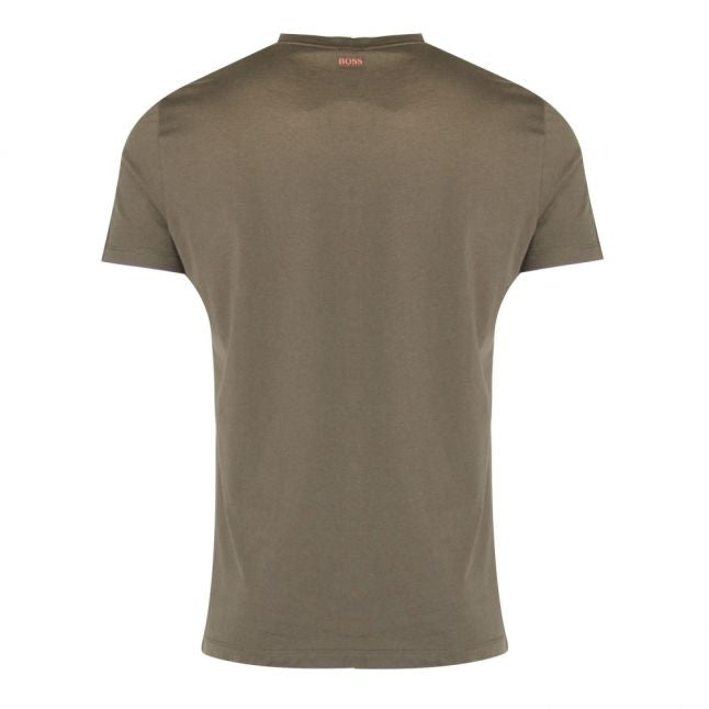 Casual Mens Dark Green Tux 1 S/s T Shirt