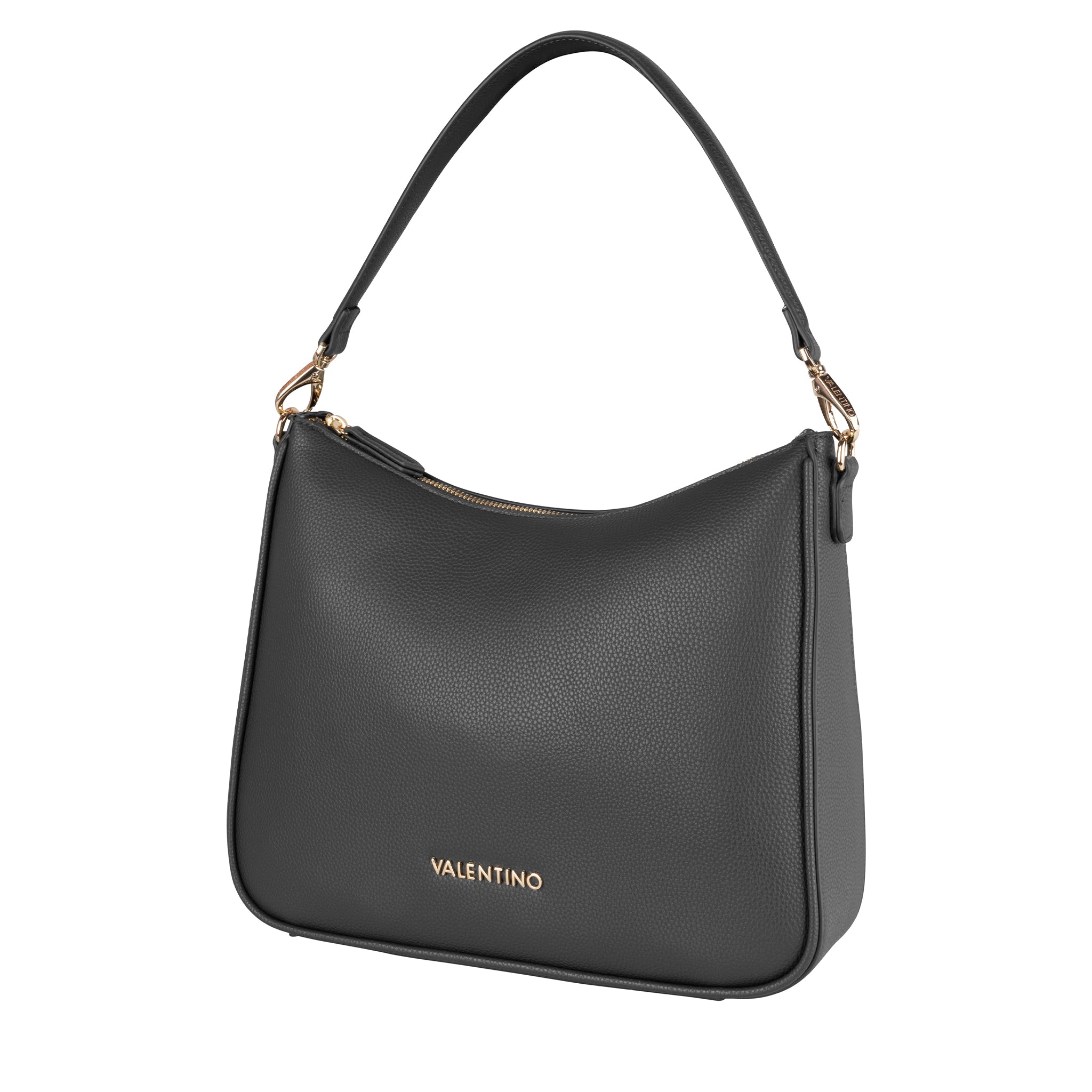 Womens Valentino Black Never Hobo Bag