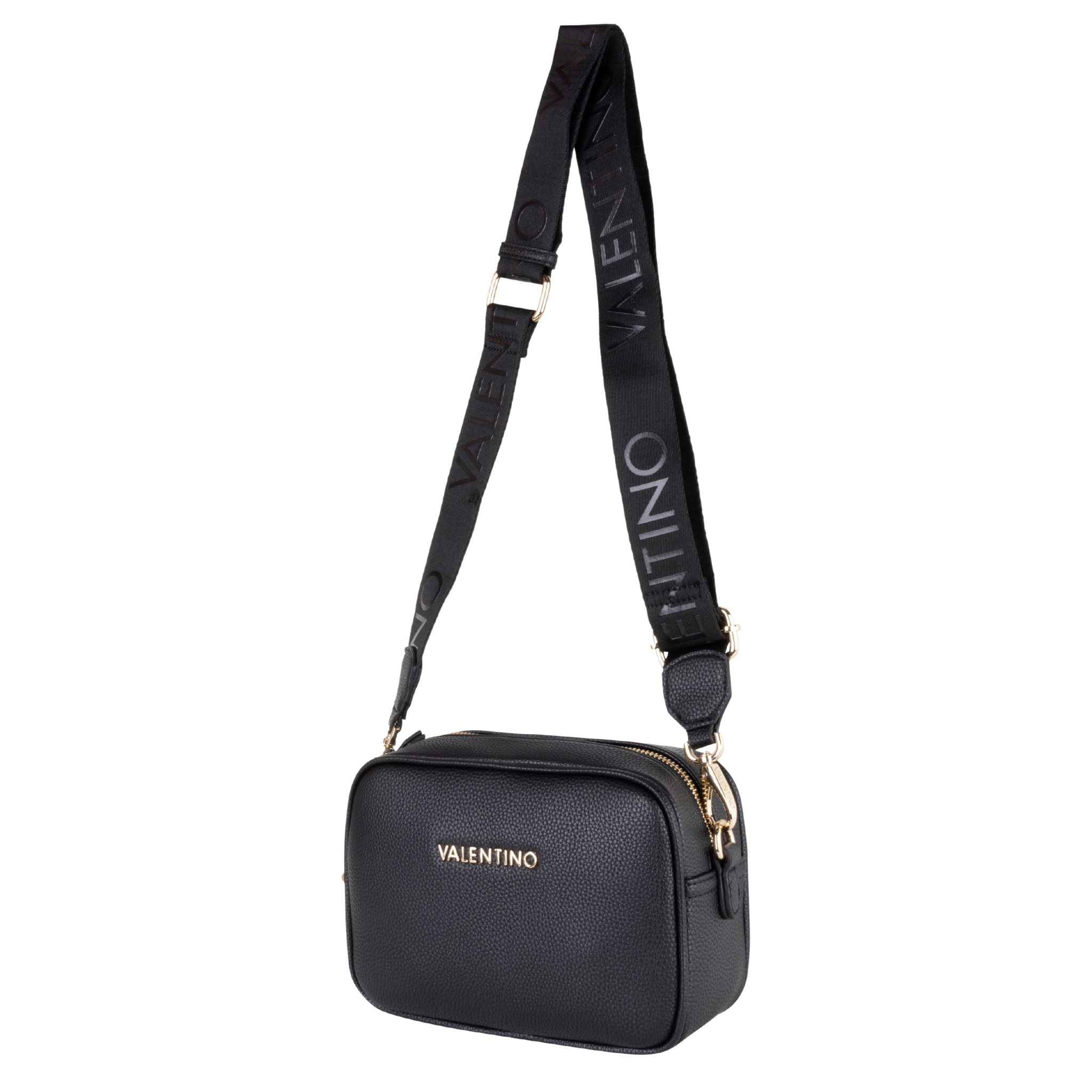 Womens Valentino Black Never Camera Bag