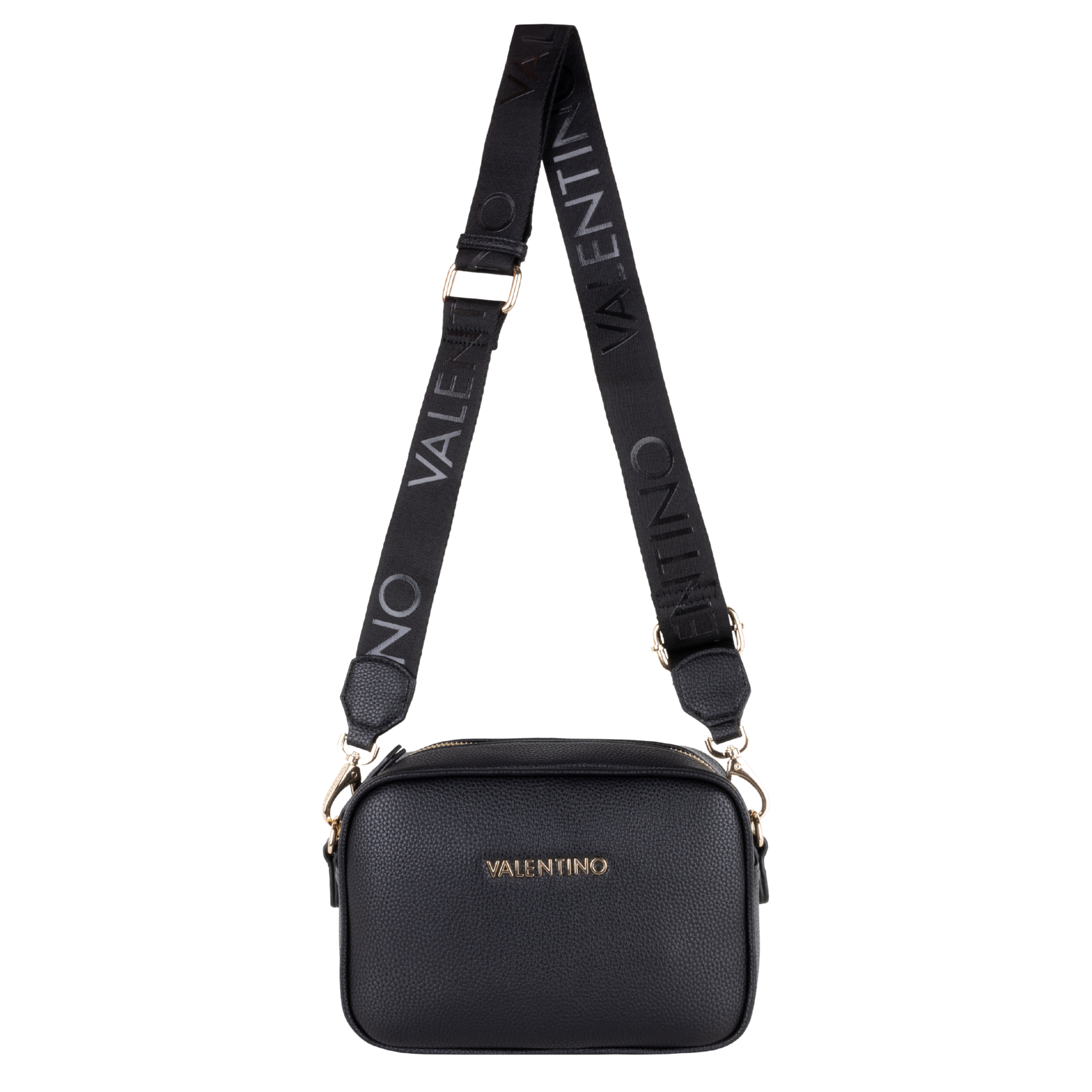 Womens Valentino Black Never Camera Bag