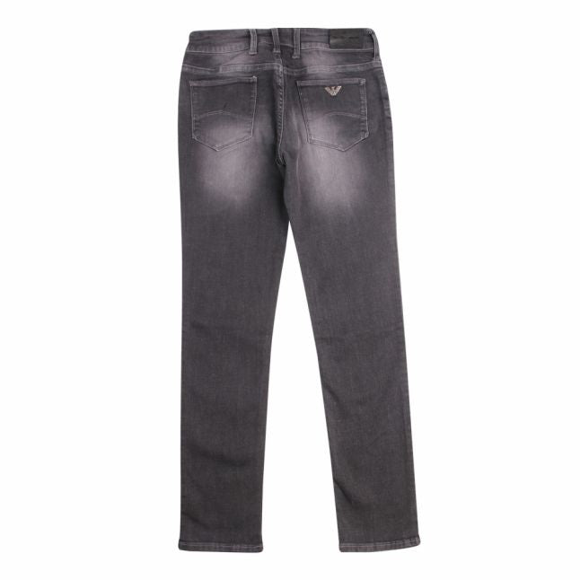 Boys Dark Grey J06 Slim Fit Jeans