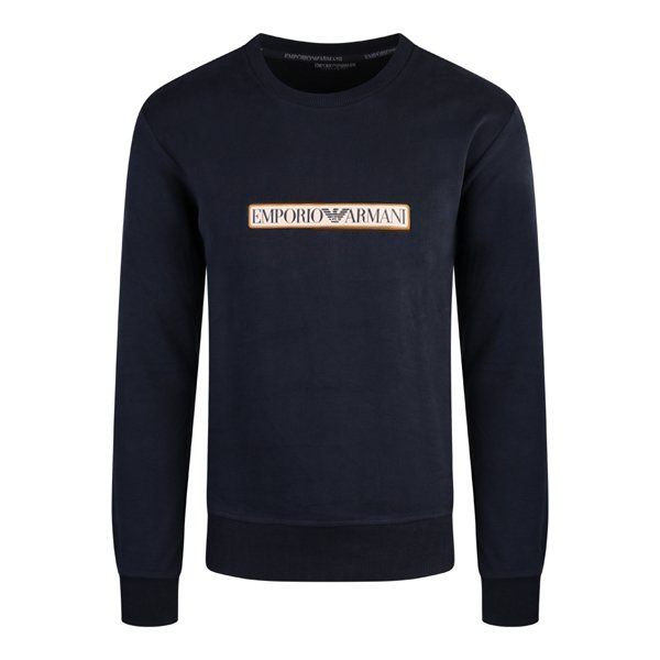 Mens Marine Logo Lounge Sweatshirt