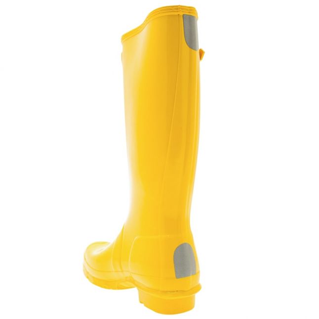 Junior Yellow Original Gloss Wellington Boots (12-4)