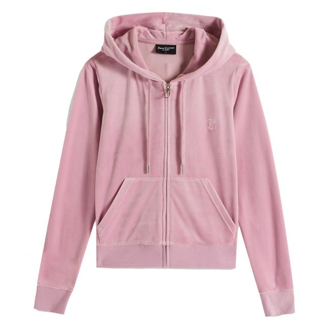 Womens Candy Pink Robertson Classic Zip Hoodie