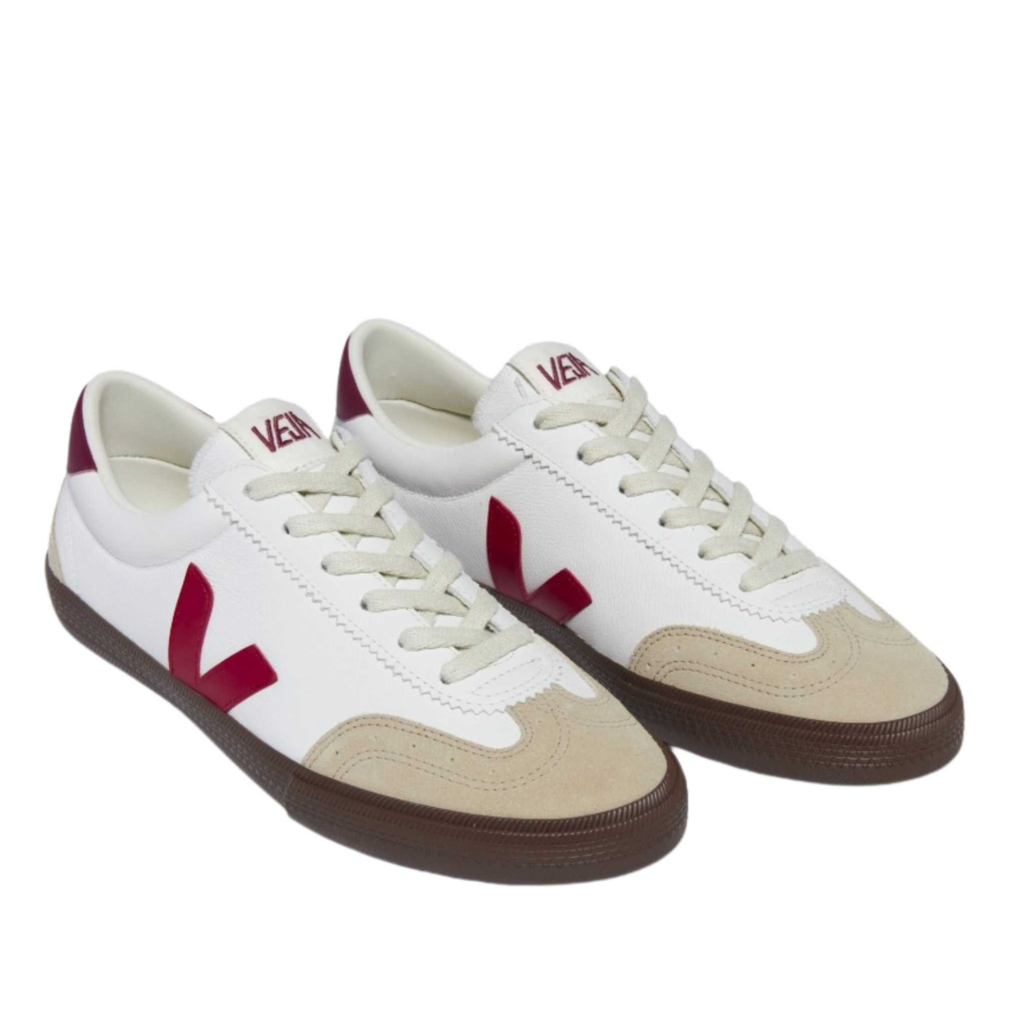 Womens VEJA White/Pekin/Bark Trainers