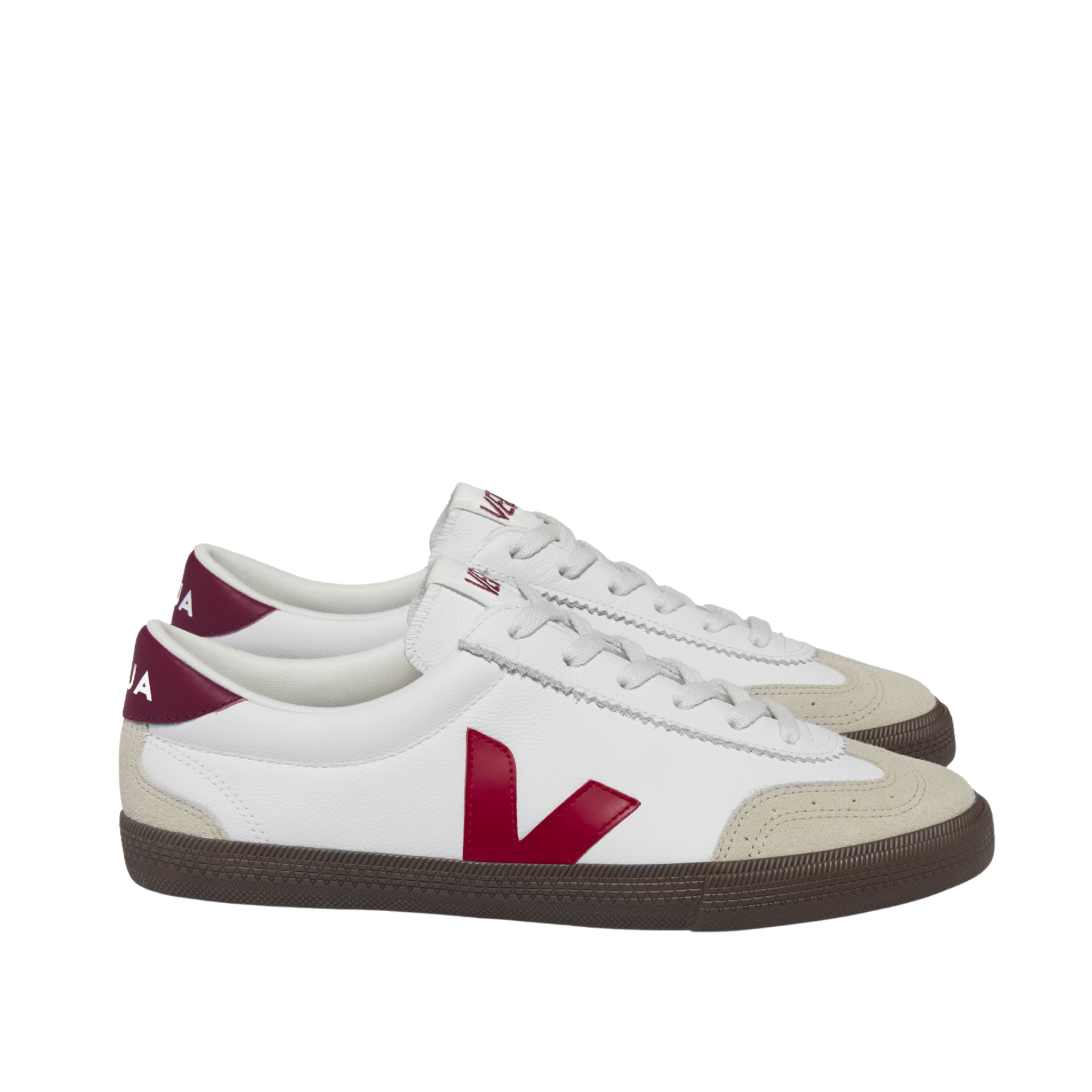 Womens VEJA White/Pekin/Bark Trainers