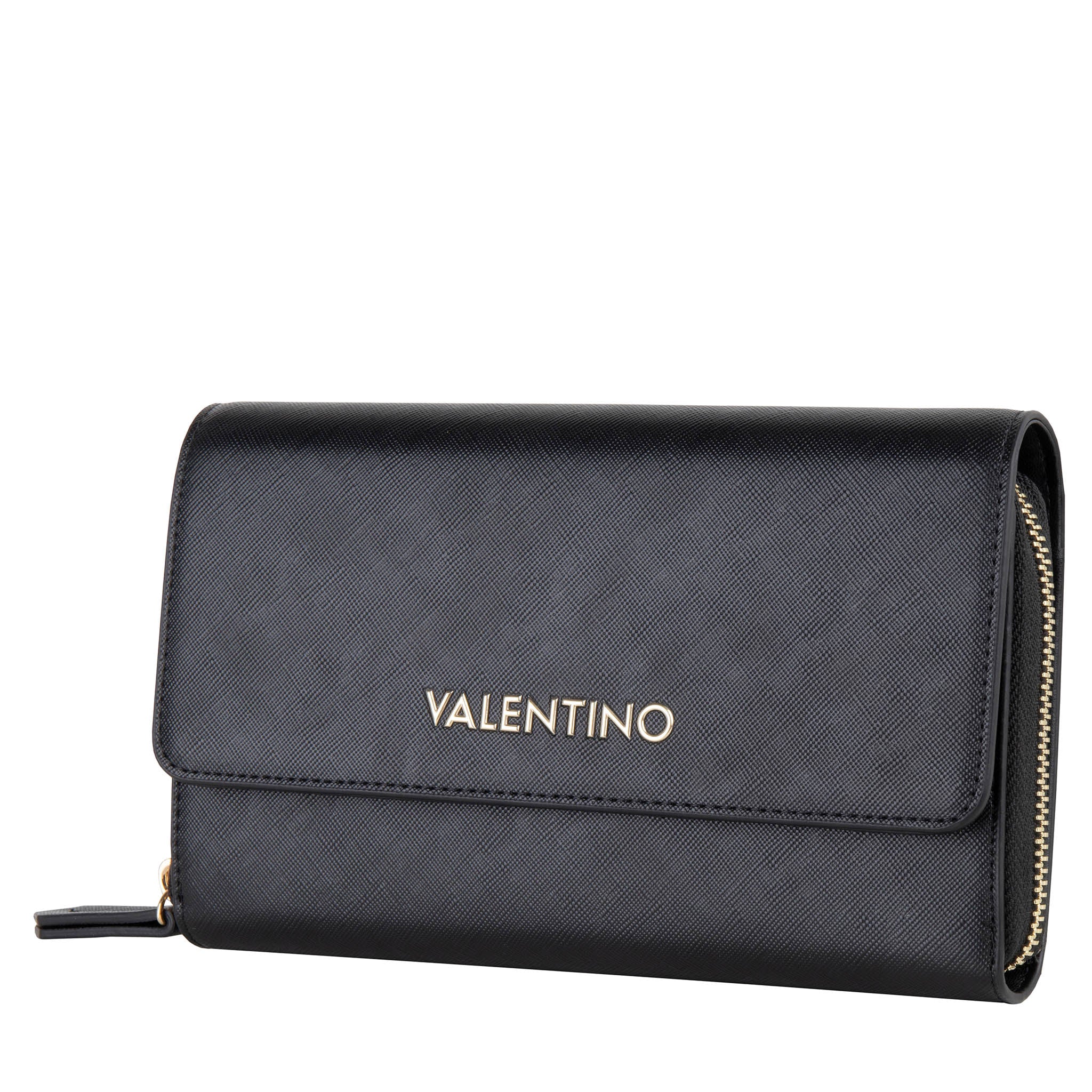 Womens Valentino Black Zero RE Purse with Chain