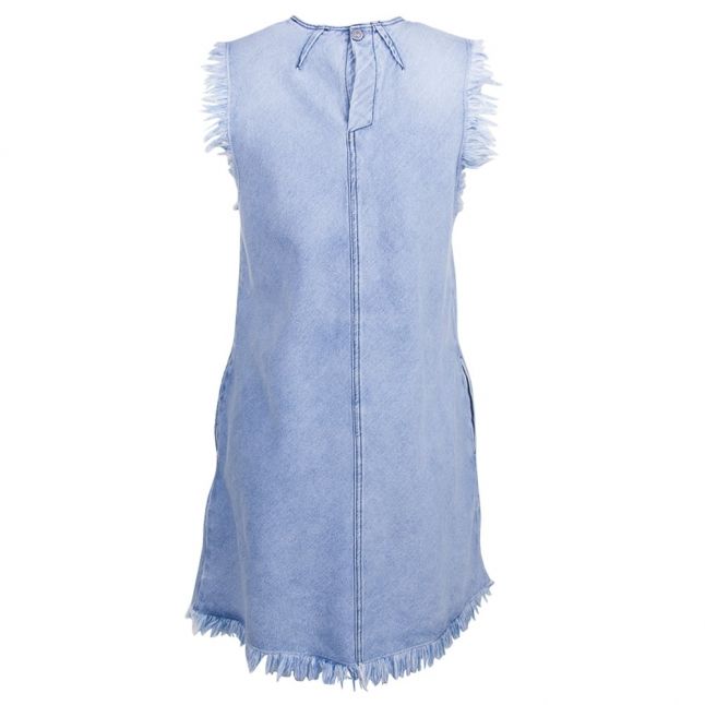 Womens Blue Denim Dress